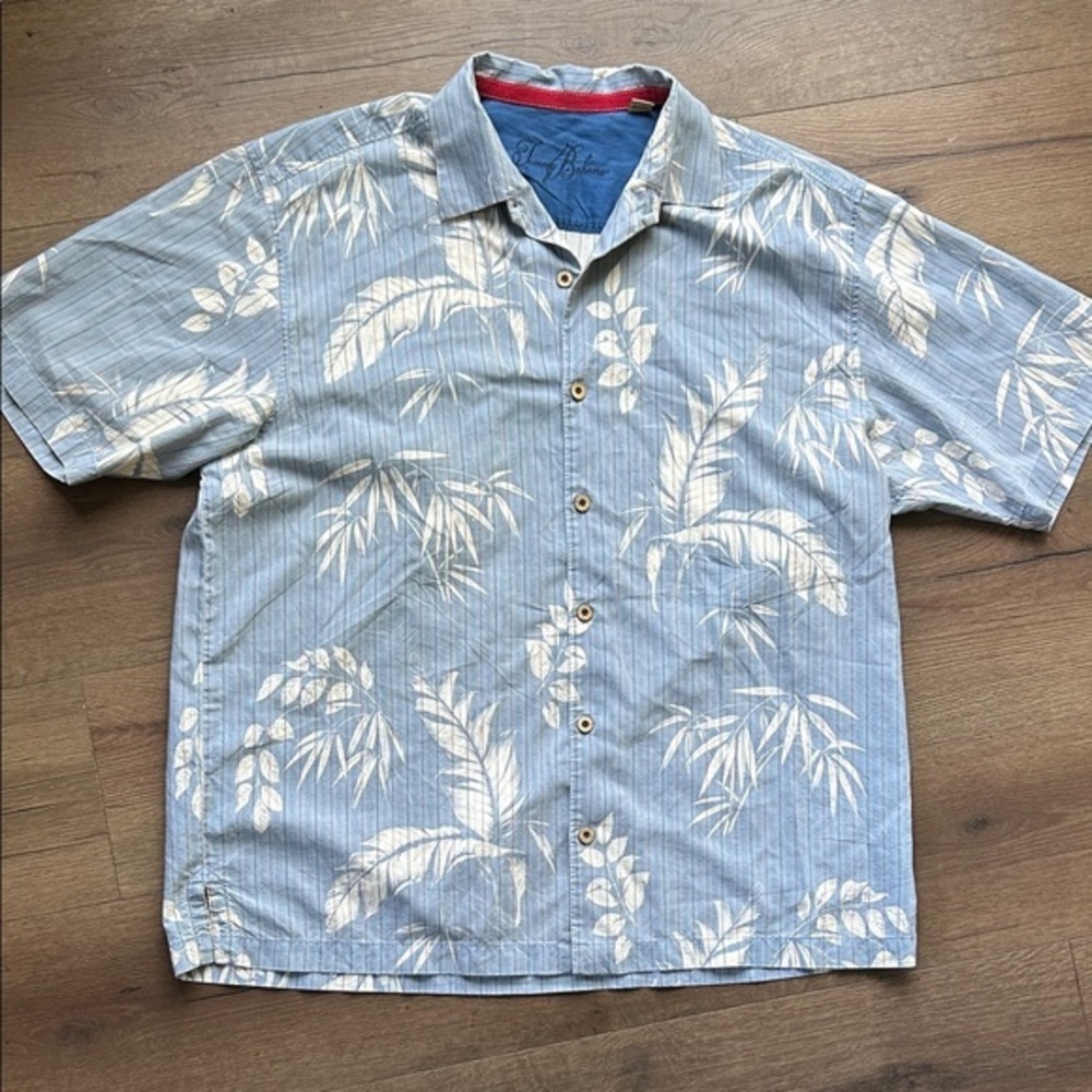 Tommy Bahama Silk Shirt Men's Shirt ! XL